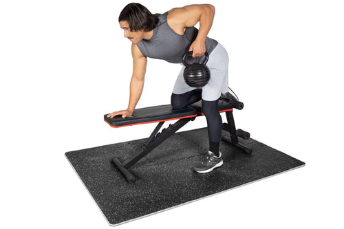 Rubber Top Exercise Puzzle Mat 0.75in 24sqft Jupiter Gear