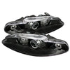 Spyder Mitsubishi Eclipse 95-96 Projector Headlights LED Halo Black High H1 Low H1 PRO-YD-ME95-HL-BK OffRoadUSA.com
