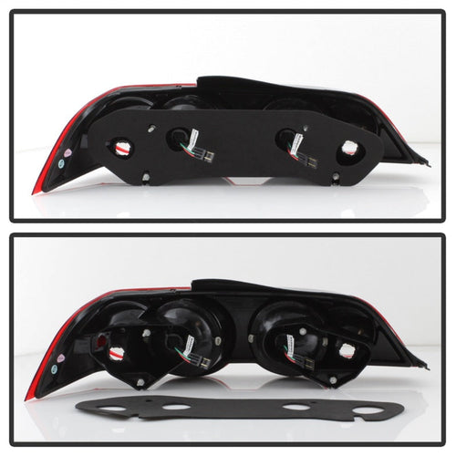Spyder Acura RSX 02-04 LED Tail Lights Red Clear ALT-YD-ARSX02-LED-RC OffRoadUSA.com
