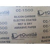 1500 Grit Sandpaper Sheets – 100 Pack, 9x11 in, Wet or Dry Use eQualle Sandpaper