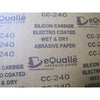 240 Grit Sandpaper Sheets – 50 Pack, 9x11 in, Wet or Dry Use eQualle Sandpaper