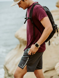 Bamboo Aerotech T-Shirt - Navy Blue Bamtech