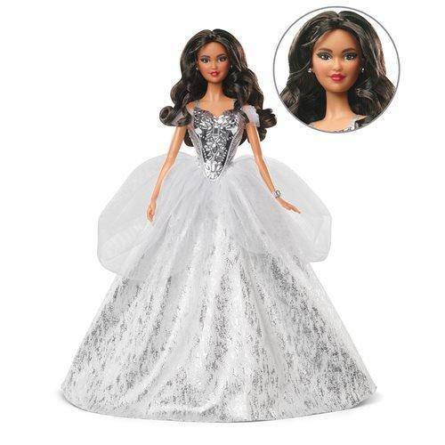 Barbie Holiday 2021 Doll - Brunette Hair ToyShnip
