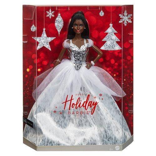 Barbie Holiday 2021 Doll - Dark Hair ToyShnip