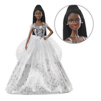 Barbie Holiday 2021 Doll - Dark Hair ToyShnip