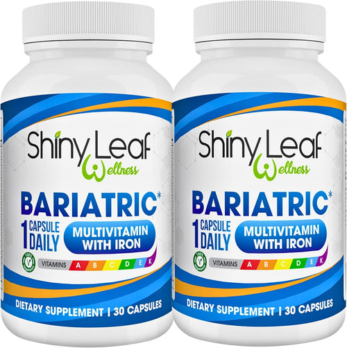 Shiny Leaf Bariatric Multivitamins with 45mg Iron 1 capsule a day