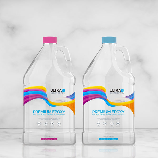 Bar Top and Table Top Clear Epoxy Resin 1 Gallon UltraClear Epoxy