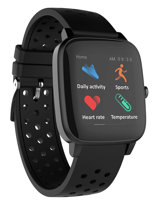 Smartwatch with Dynamic Heart Rate, Temperature, Blood Oxygen, and Blood Pressure Monitor Jupiter Gear