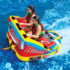 WOW Sports Big Bubba Hi Vis 2 Person Towable Water Tube For Pool and Lake Jupiter Gear