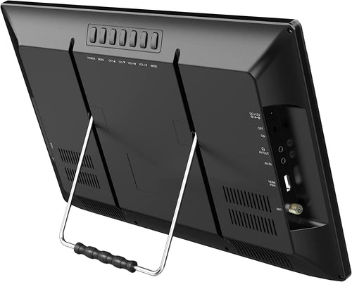 Portable 16" 12 Volt ACDC TV & Digital Multimedia Player with Built-in Rechargeable Lithium Battery & DC Car Cord (NT-1600) Jupiter Gear