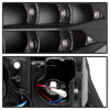 Spyder 09-12 BMW E90 3-Series 4DR HID w/ AFS Only - LED Turn - Black - PRO-YD-BMWE9009-AFSHID-BK OffRoadUSA.com