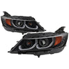 Spyder 14-19 Chevrolet Impala Proj Headlights Low Beam/High Beam H9 Inc - Black PRO-YD-CHIP14-LB-BK OffRoadUSA.com
