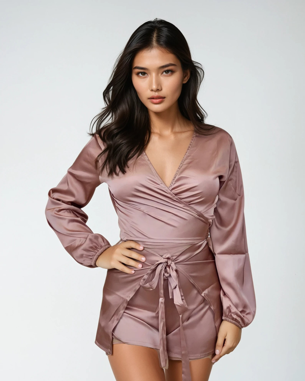 Belle Blouse - Satin