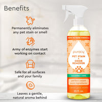 Pet Stain & Odor Remover Puracy