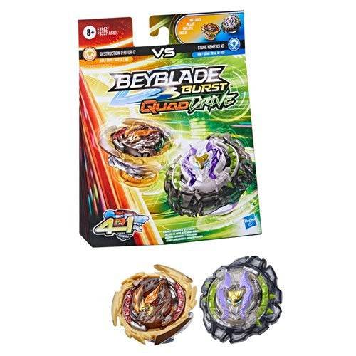 ToyShnip Beyblade Burst Quad Drive Dual Packs - Choose your Beyblade