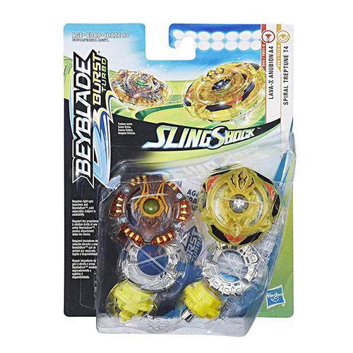 ToyShnip Beyblade Burst Turbo Slingshock Dual Pack - Choose your Beyblade
