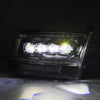 AlphaRex 09-18 Ram Truck (MK II 5th Gen 2500 Style) NOVA-Series LED Projector Headlights Chrome OffRoadUSA.com