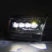 AlphaRex 09-18 Ram Truck (MK II 5th Gen 2500 Style) NOVA-Series LED Projector Headlights Chrome OffRoadUSA.com