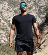 Bamboo Aerotech T-Shirt - Black Bamtech