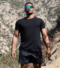 Bamboo Aerotech T-Shirt - Black Bamtech
