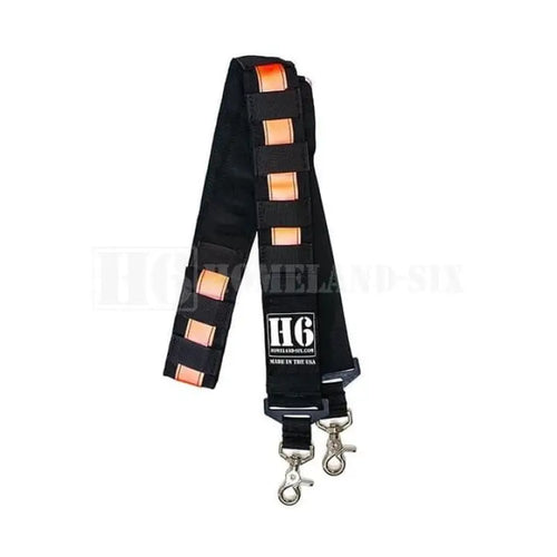 H6 FRONTLINE RADIO STRAP KIT - 3M RED/ORANGE REFLECTIVE Chief Miller Apparel