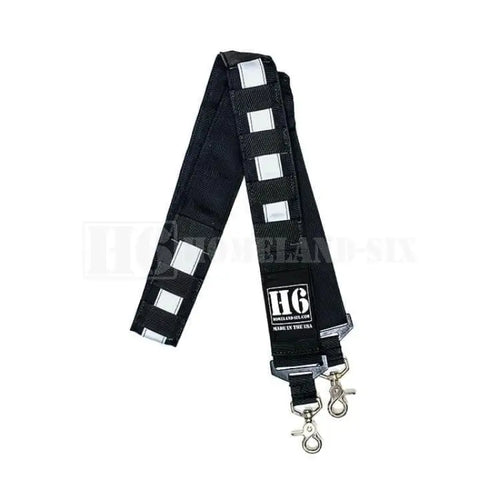 H6 FRONTLINE RADIO STRAP KIT W/ 3M SILVER REFLECTIVE Chief Miller Apparel