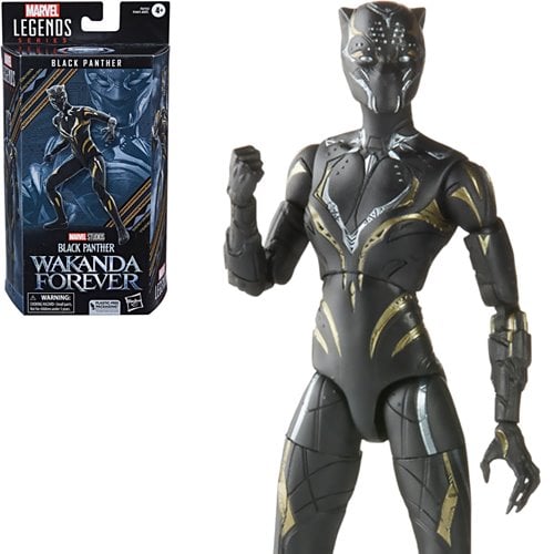 ToyShnip Black Panther Wakanda Forever Marvel Legends 6-Inch Action Figure -