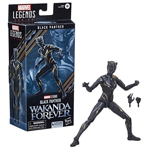 ToyShnip Black Panther Wakanda Forever Marvel Legends 6-Inch Action Figure -