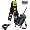 H6 FRONTLINE RADIO STRAP KIT - 3M RED/ORANGE REFLECTIVE Chief Miller Apparel