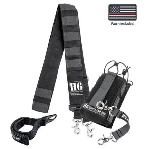 H6 FRONTLINE RADIO STRAP KIT - IRON SERIES Chief Miller Apparel