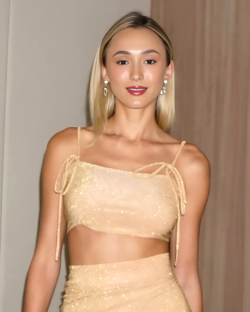 Baliawear Baliawear Reversible Bow Top - Glitz