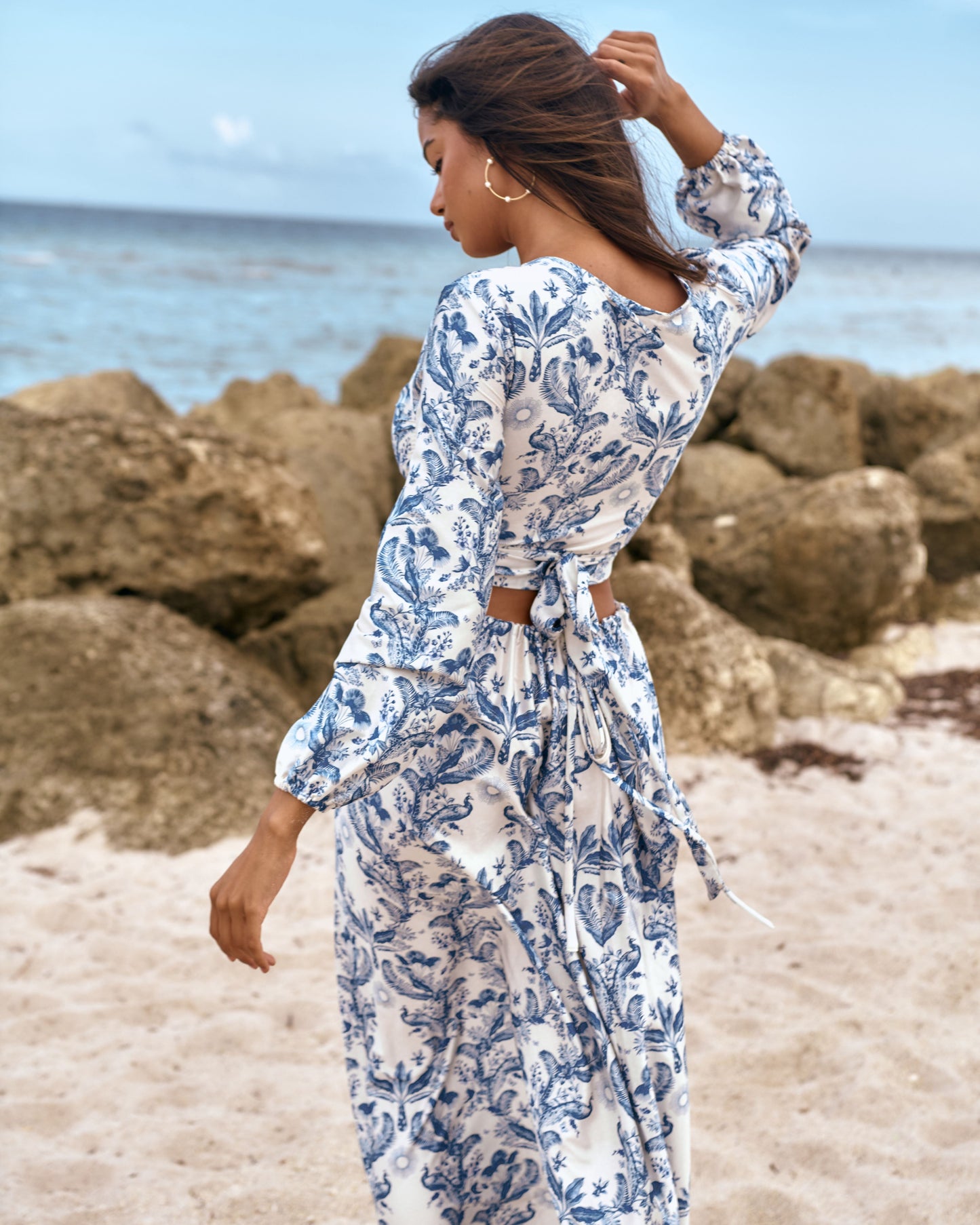 Baliawear Baliawear Attachable Skirt to Dress - French Toile