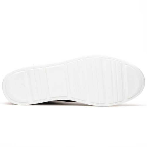 Zelli Italia 65-356-BRN BRAVO Italian Burnished Calfskin High Top Dress Sneaker