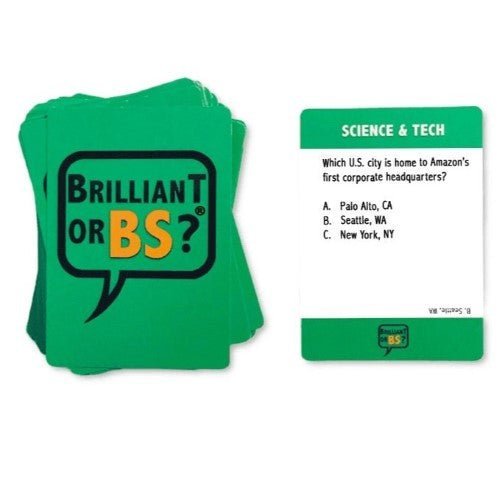 ToyShnip ToyShnip Brilliant or BS? Trivia Party Game