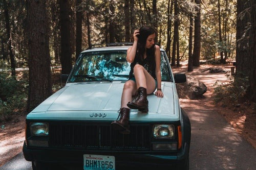 Brown Leather Victorian Ankle Boots Atitlan Leather