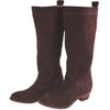 Brown Slouchy Suede Boots Atitlan Leather