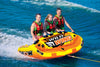 WOW Sports Wild Wing 3 Person Towable Water Tube For Pool and Lake (18-1130) Jupiter Gear