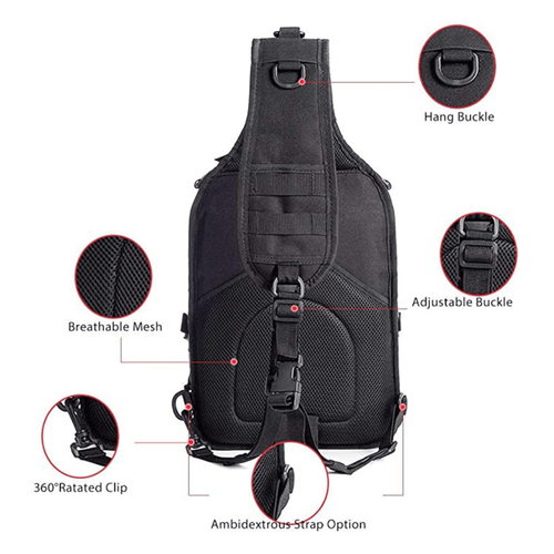 Tactical Medium Sling Range Bag Jupiter Gear