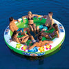 WOW Sports Floating 6 Person Water Lounge & Island - Stadium Islander (17-2040) Jupiter Gear