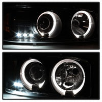 Spyder GMC Sierra 1500/2500 99-06 Projector Headlights LED Halo LED Blk Smke PRO-YD-CDE00-HL-BSM OffRoadUSA.com