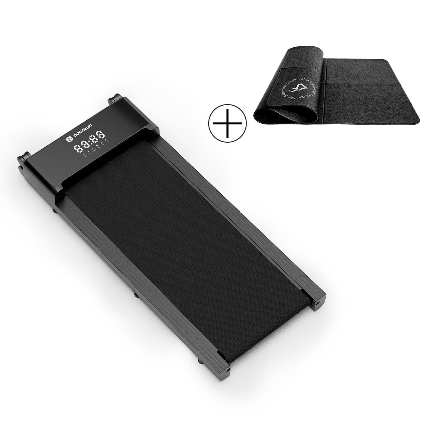 DeerRun Z20 Suitcase-Style Treadmill – Foldable Deck, Ultra Compact with LED Display
