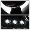 Spyder GMC Sierra 1500/2500 99-06 Projector Headlights LED Halo LED Blk Smke PRO-YD-CDE00-HL-BSM OffRoadUSA.com