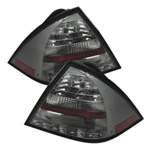 Spyder Mercedes Benz W203 C-Class 05-07 4DR Sedan LED Tail Lights Smoke ALT-YD-MBZC05-LED-SM OffRoadUSA.com