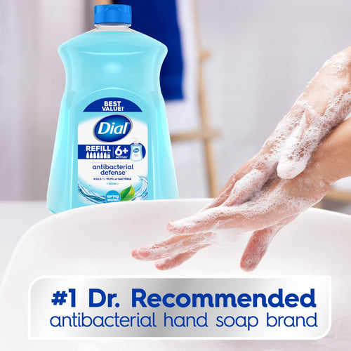 Dial Antibacterial Liquid Hand Soap Refill, Spring Water, 52 fl oz EasyOptionXY LLC