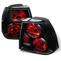 Spyder Volkswagen Jetta 99-04 Euro Style Tail Lights Black ALT-YD-VJ99-BK OffRoadUSA.com
