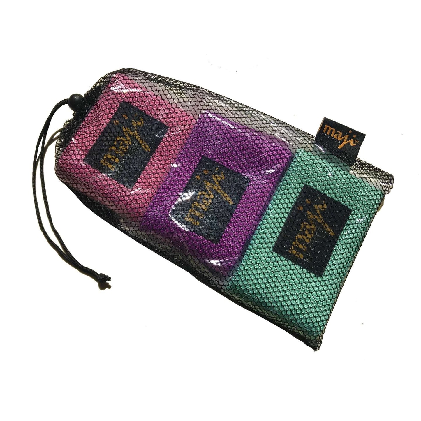 Pack Of Three Multi-Color Booty Bands - 3 Sizes 3 Weights Jupiter Gear