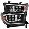 AlphaRex 07-13 Toyota Tundra/08-17 Toyota Sequoia NOVA-Series LED Projector Headlights Black (With Level Adjuster) OffRoadUSA.com