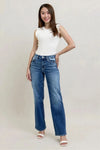 Judy Blue Full Size High Waist 90's Straight Leg Jeans HTO Apparel