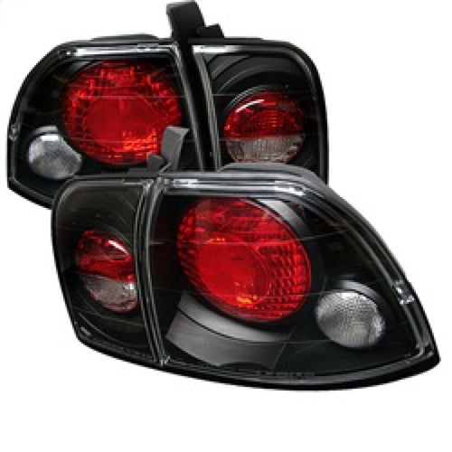 Spyder Honda Accord 96-97 Euro Style Tail Lights Black ALT-YD-HA96-BK OffRoadUSA.com