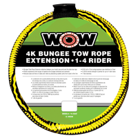 WOW Watersports 4K Bungee Tow Rope Extension Jupiter Gear